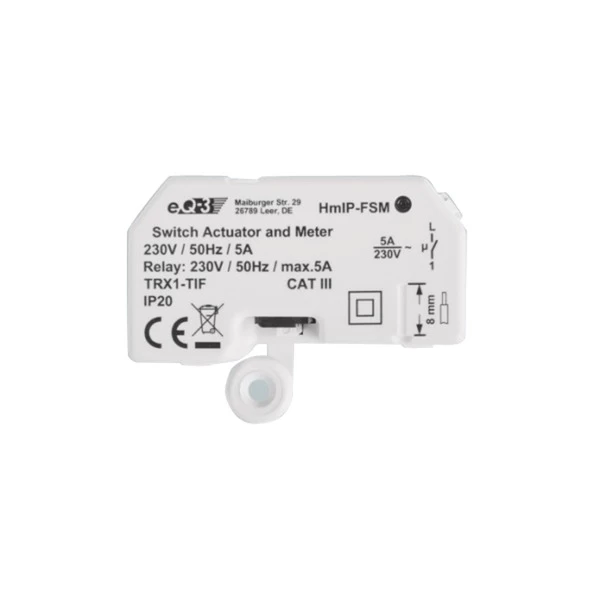 Homematic IP Schalt-Mess-Aktor Für Unterputz (HmIP-FSM), Relais – Bild 2