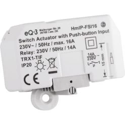 Homematic IP Schaltaktor Mit Tastereingang (HmIP-FSI16), Schalter