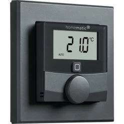 Homematic IP Wandthermostat Mit Luftfeuchtigkeitssensor (HmIP-WTH-A)