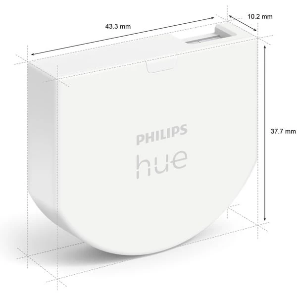 Philips Hue Wandschalter Modul 5 Philips Hue Wandschalter Modul – Bild 5