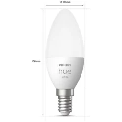 Philips Hue White E14, LED-Lampe -Intelligentes Zuhause Geschäft Philips Hue White E14 LED Lampe@@1791974 2