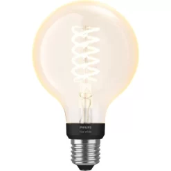 Philips Hue White E27 Filament Globe, LED-Leuchte