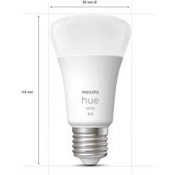 Philips Hue White E27, LED-Lampe -Intelligentes Zuhause Geschäft Philips Hue White E27 LED Lampe@@1792001 2