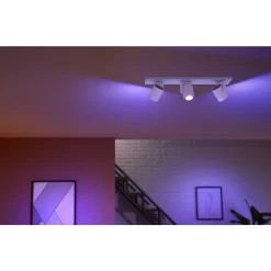 Philips Hue White & Color Ambiance Argenta Spot 3er, LED-Leuchte -Intelligentes Zuhause Geschäft Philips Hue White Color Ambiance Argenta Spot 3er LED Leuchte@@1848093 3