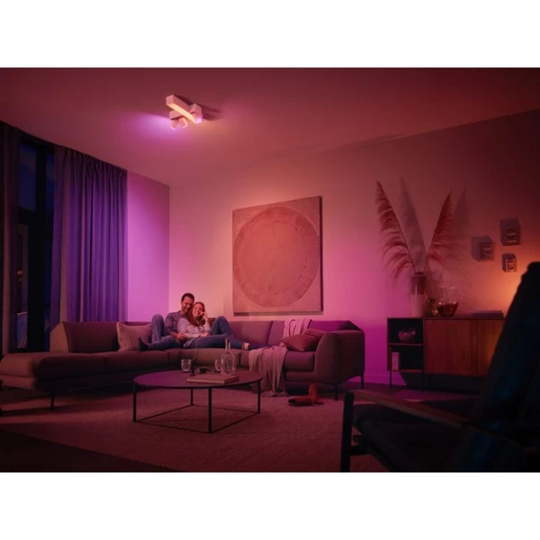 Philips Hue White & Color Ambiance Centris 3er-Deckenspot Mit CrossDesign, LED-Leuchte – Bild 7