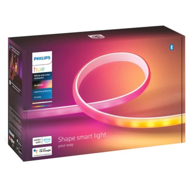 Philips Hue White & Color Ambiance Hue Gradient Lightstrip 2 Meter, LED-Streifen