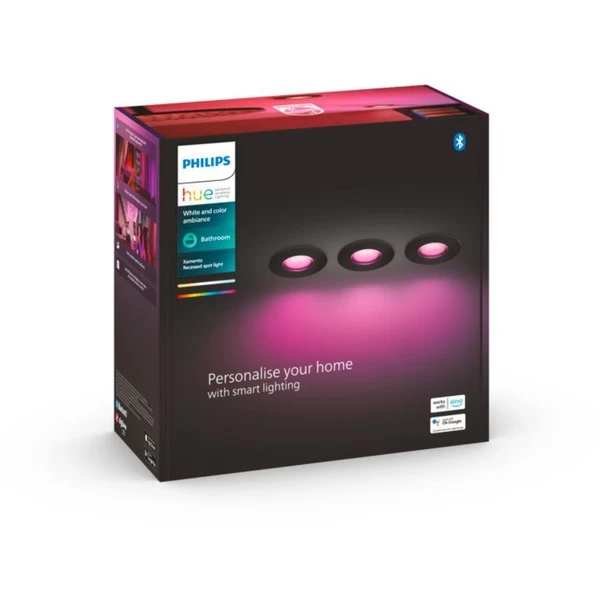 Philips Hue White & Color Ambiance Xamento Einbauspots, LED-Leuchte – Bild 5