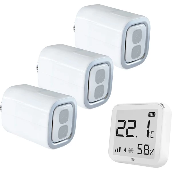 Shelly 3x TRV + 1x Plus H&T Sparpack 1 Shelly 3x TRV + 1x Plus H&T Sparpack