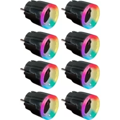 Shelly Plus Plug S 8er Sparpack, Schaltsteckdose