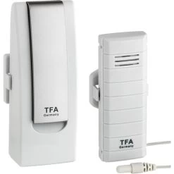 TFA Wetterstation-Set Mit Temperatursender Mit Wasserfestem Kabelfühler