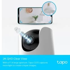 TP-Link Tapo C225, Netzwerkkamera 10 TP-Link Tapo C225, Netzwerkkamera -Intelligentes Zuhause Geschäft TP Link Tapo C225 Netzwerkkamera@@100004322 2