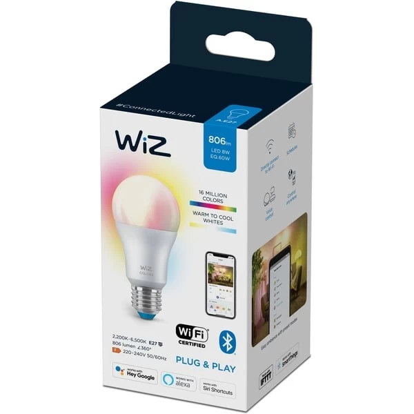 WiZ Colors LED-Lampe A60 E27 – Bild 2