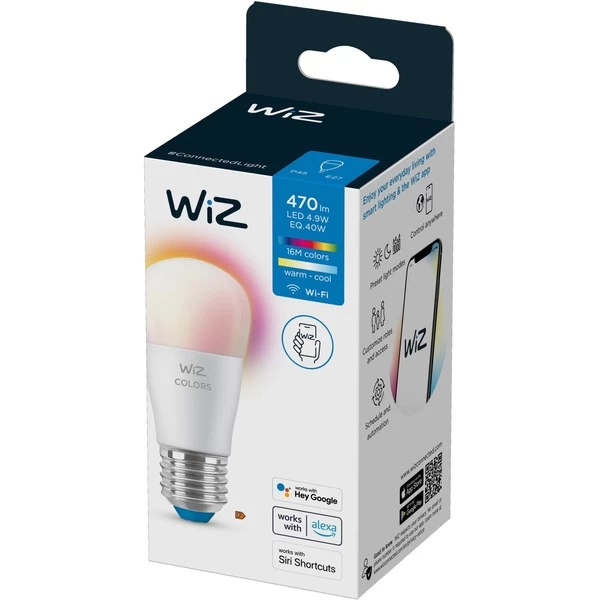 WiZ Colors LED Lampe P45 E27, LED-Lampe – Bild 3