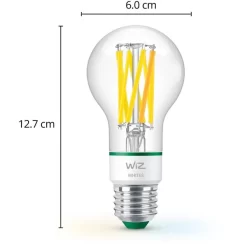 WiZ Filament LED-Lampe A60 60W E27 -Intelligentes Zuhause Geschäft WiZ Filament LED Lampe A60 60W E27@@100027127 3